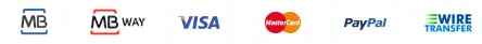 Rodapé da Loja