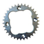 CREMALHEIRA/SPROCKET SRP (AÇO) 520/34D ATV SUZUKI LTR450 06-14/ LTZ400 09-12